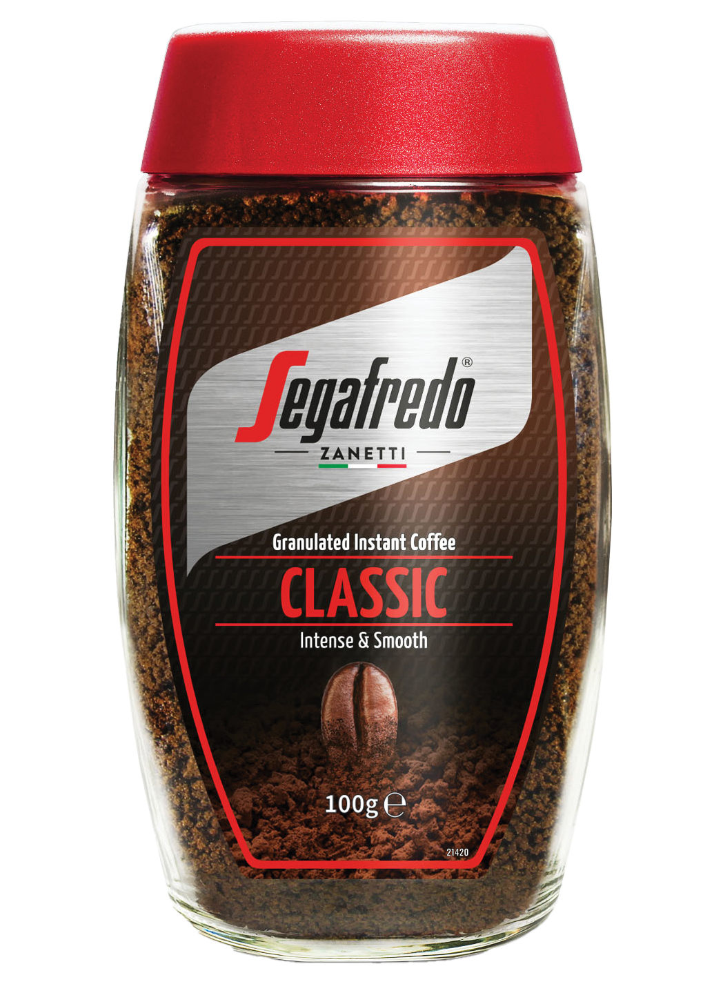 Segafredo Zanetti Classic Granulated Instant Coffee (100g)