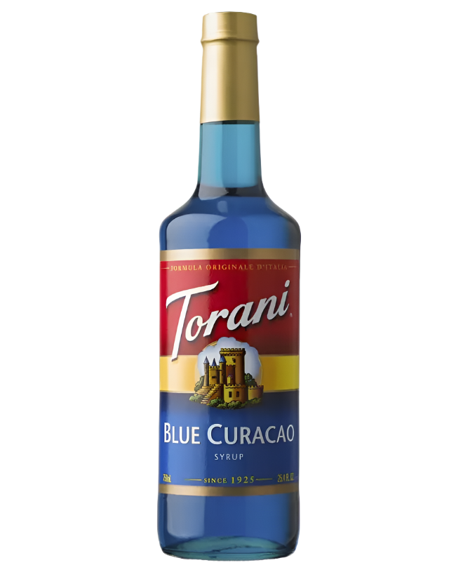 Torani Blue Curacao Syrup 750ml