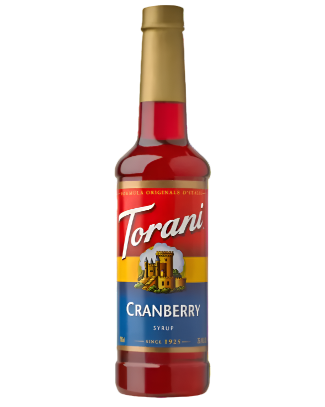 Torani Cranberry Syrup 750ml