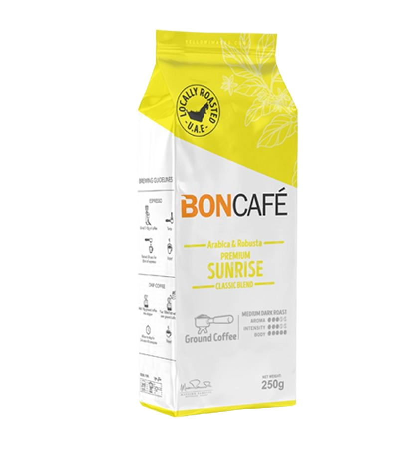 Boncafe Premium Sunrise Blend Ground Coffee 250g