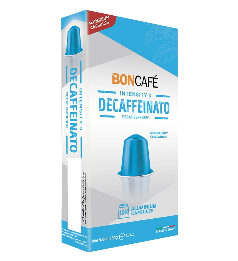 Boncafe Decaffeinato Aluminium Capsules