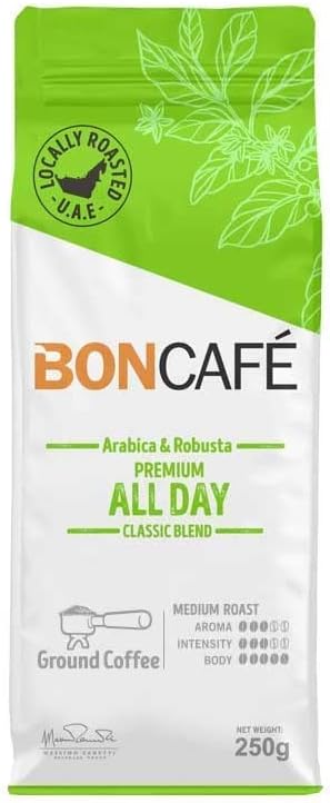 Boncafe Premium All Day Blend Ground Coffee 250g