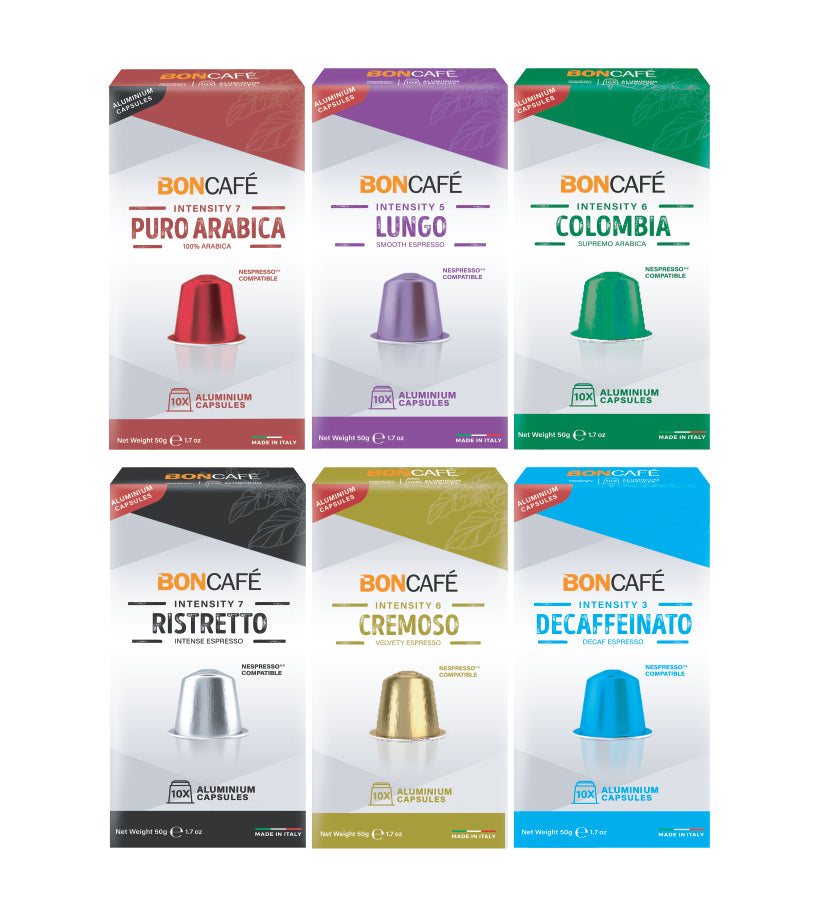 Boncafe Aluminium Capsules Discovery Bundle