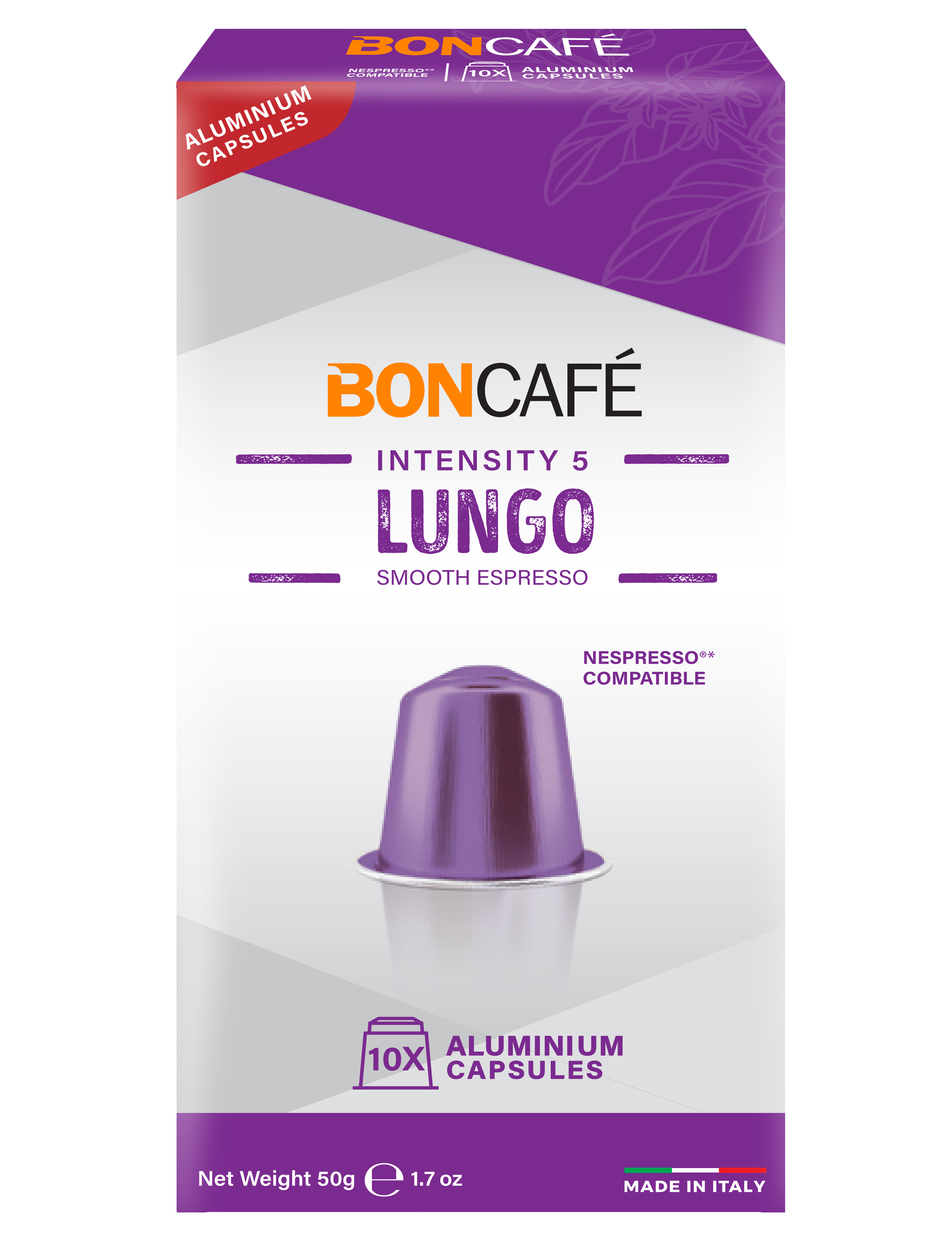 Boncafe Lungo Aluminium Capsules