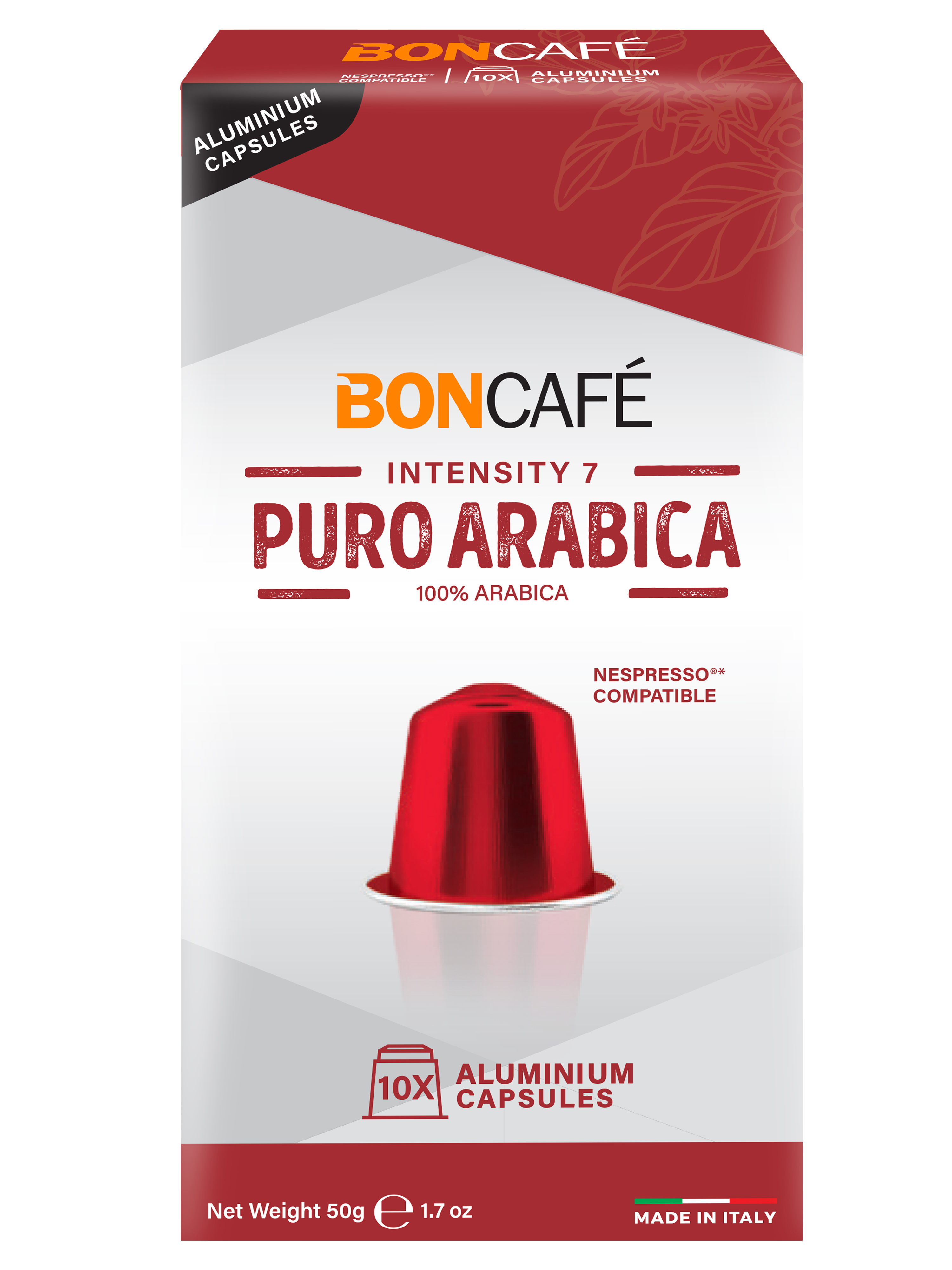 Boncafe Puro Arabica Aluminium Capsules