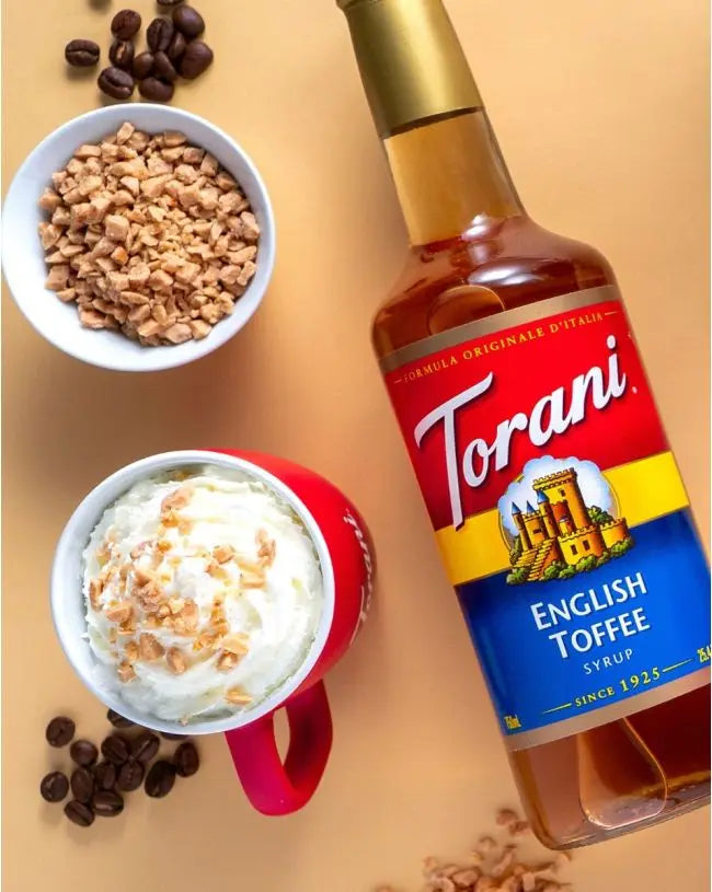 Torani English Toffee Syrup 750ml