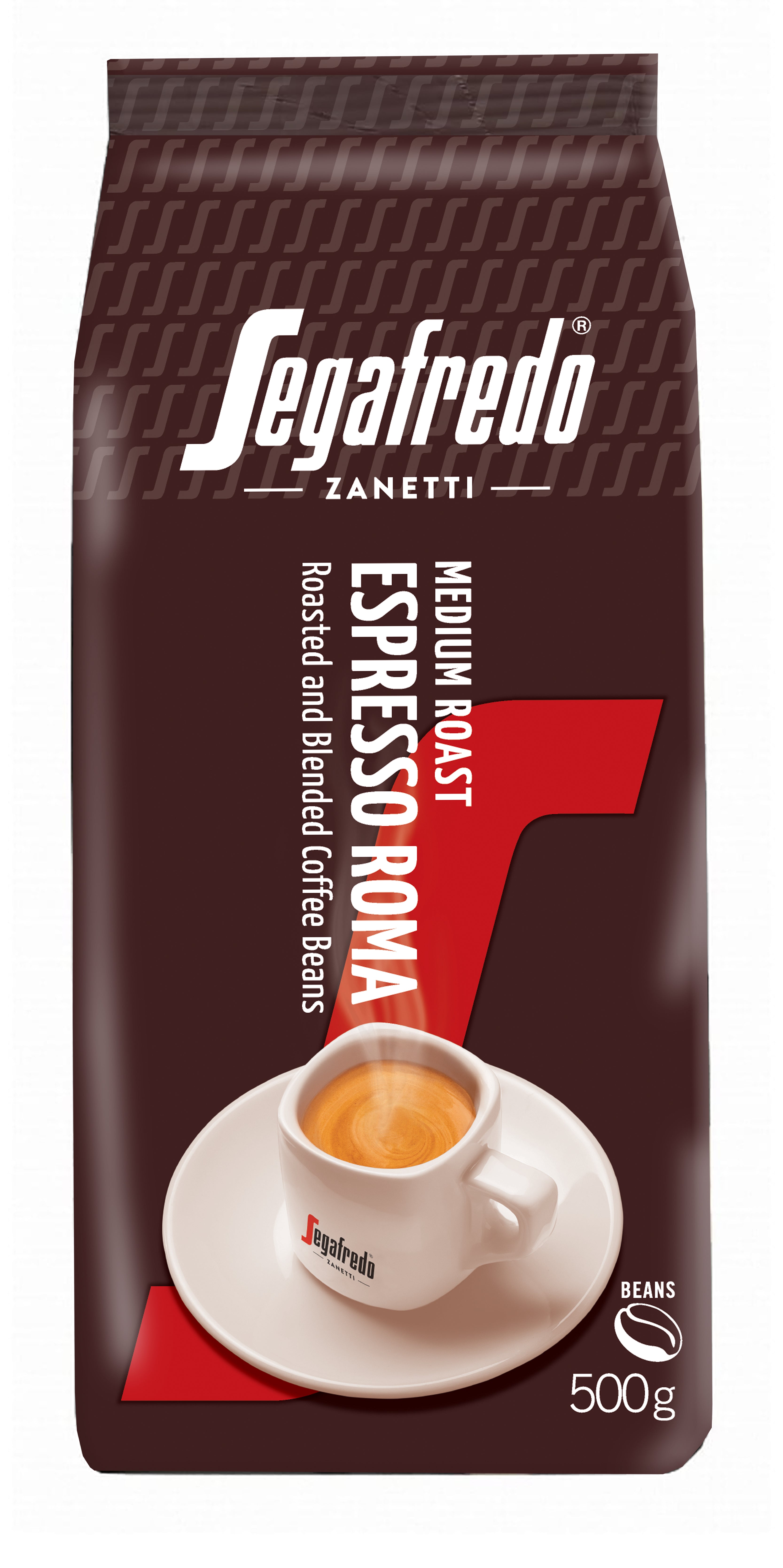 Segafredo Espresso Roma Coffee Beans 500g