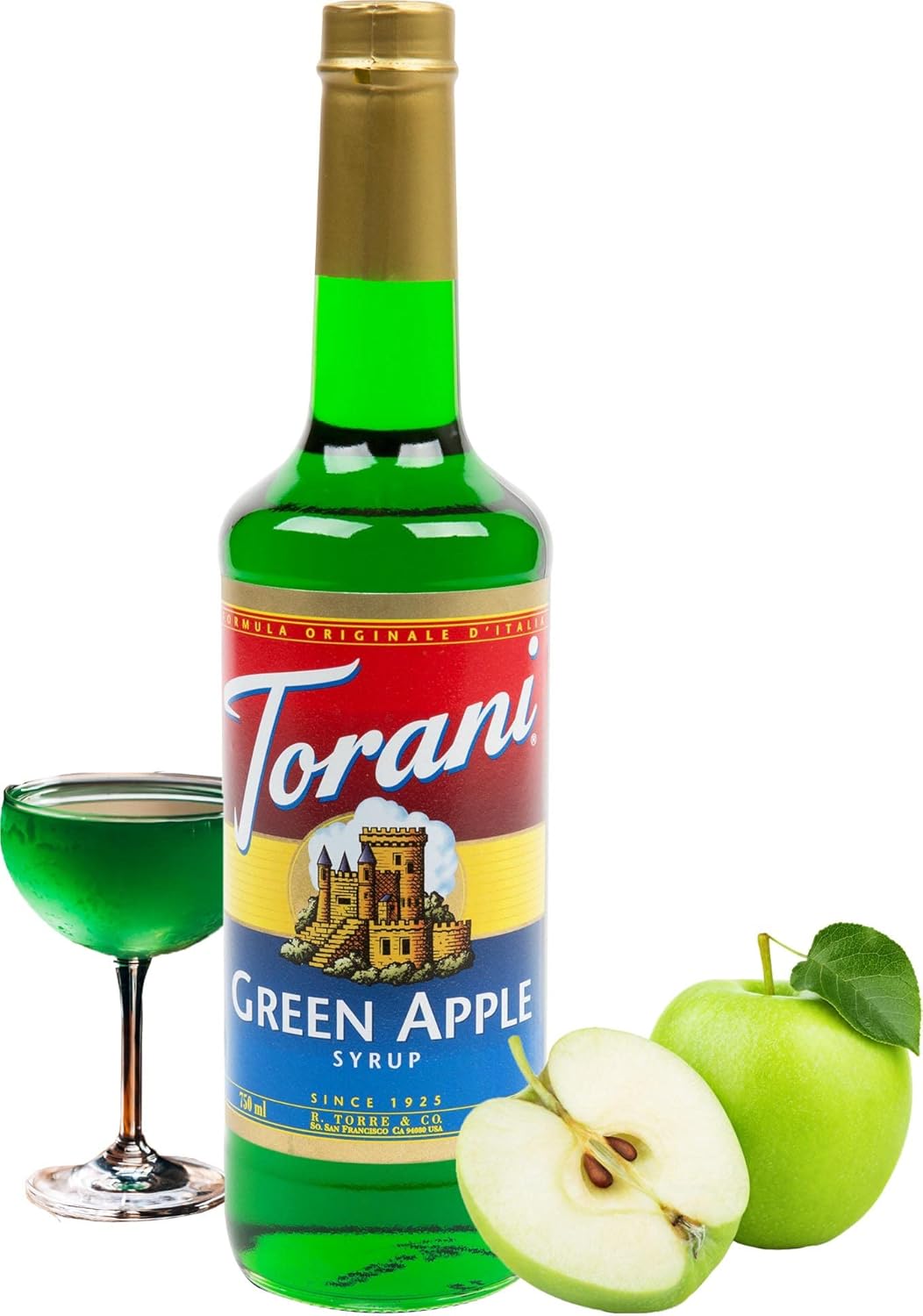 Torani Green Apple Syrup 750ml