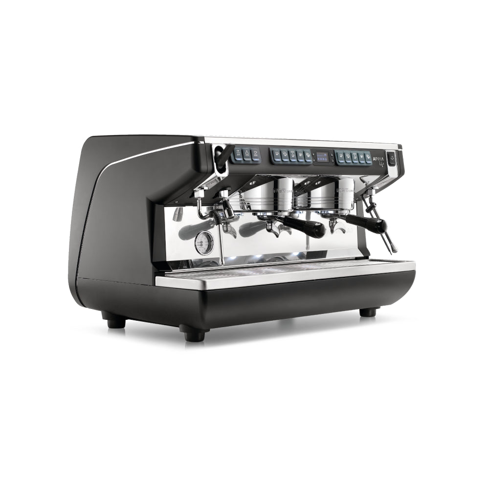 Nuova Simonelli Appia Life Volumetric Timer 2Group Matt Black