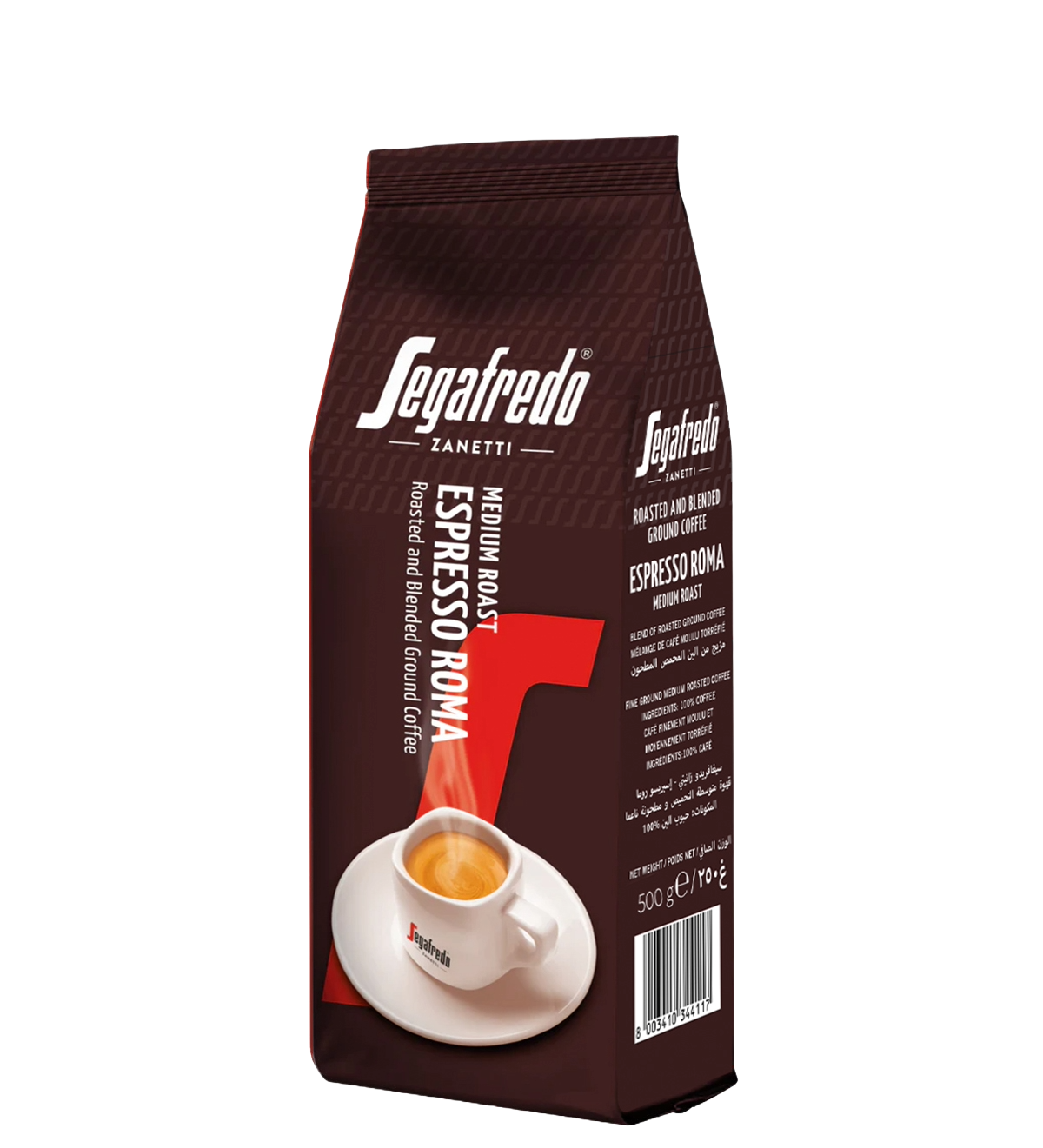 Segafredo Espresso Roma Coffee Beans 500g