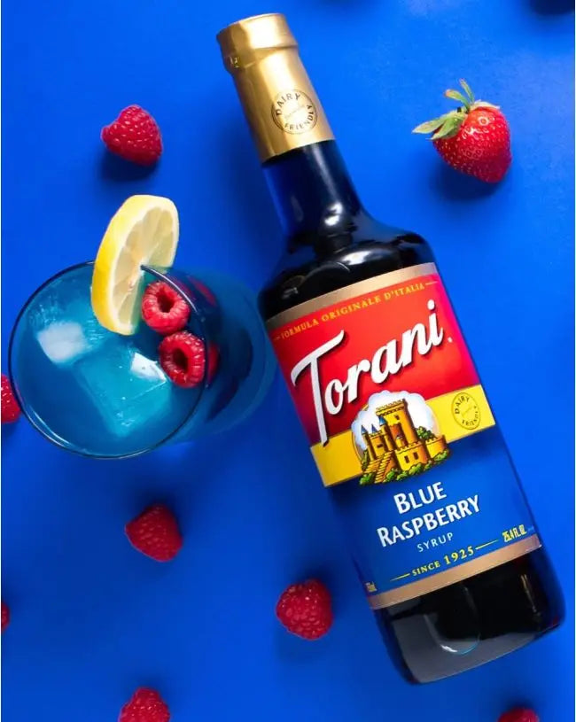 Torani Blue Raspberry syrup 750ml