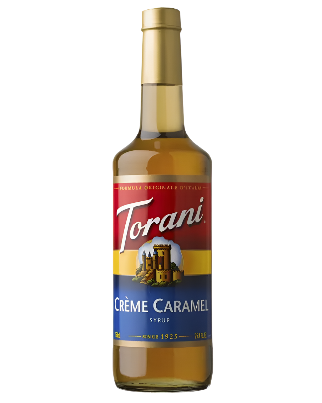 Torani Crème Caramel Syrup 750ml