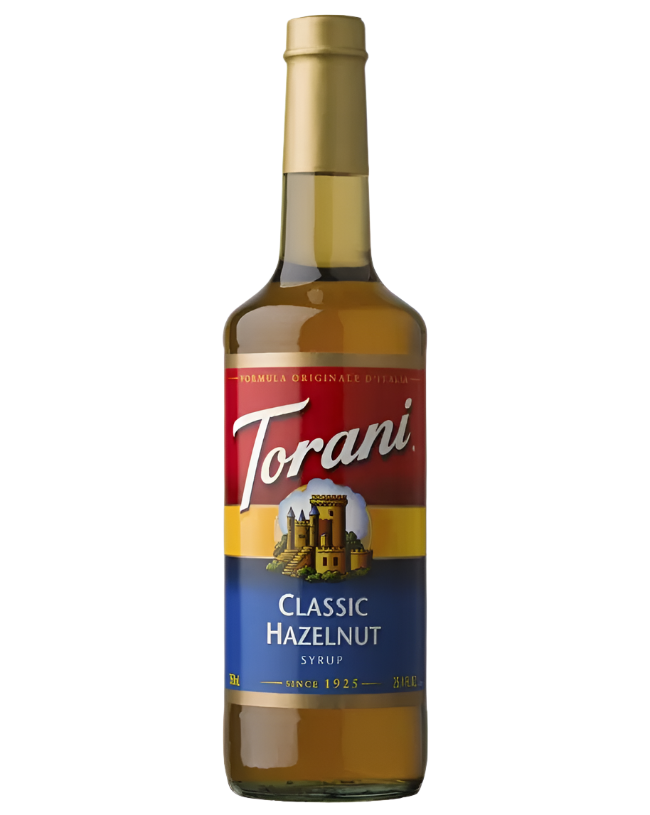 Torani Classic Hazelnut syrup 750ml