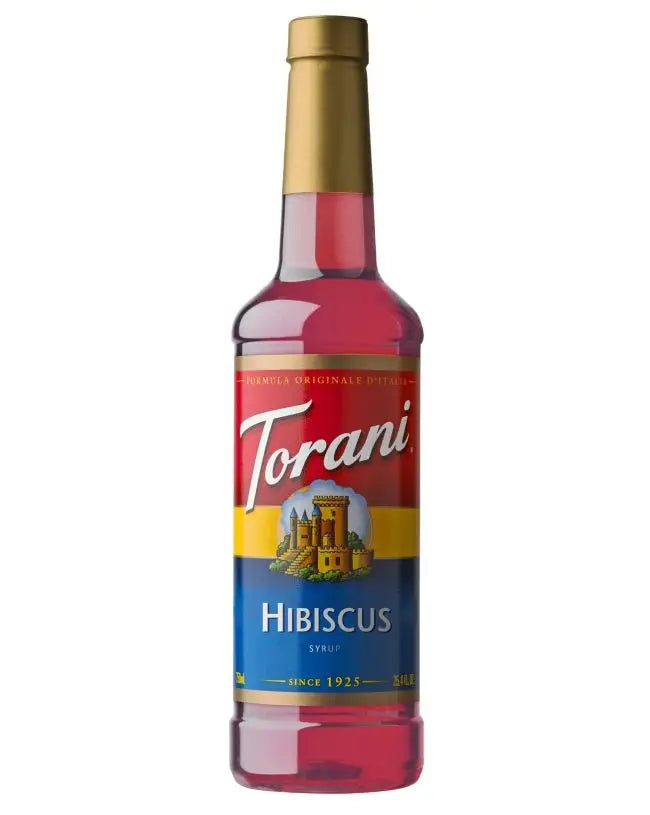 Torani Hibiscus Syrup & Torani Dispensing Pump (Combo Pack)