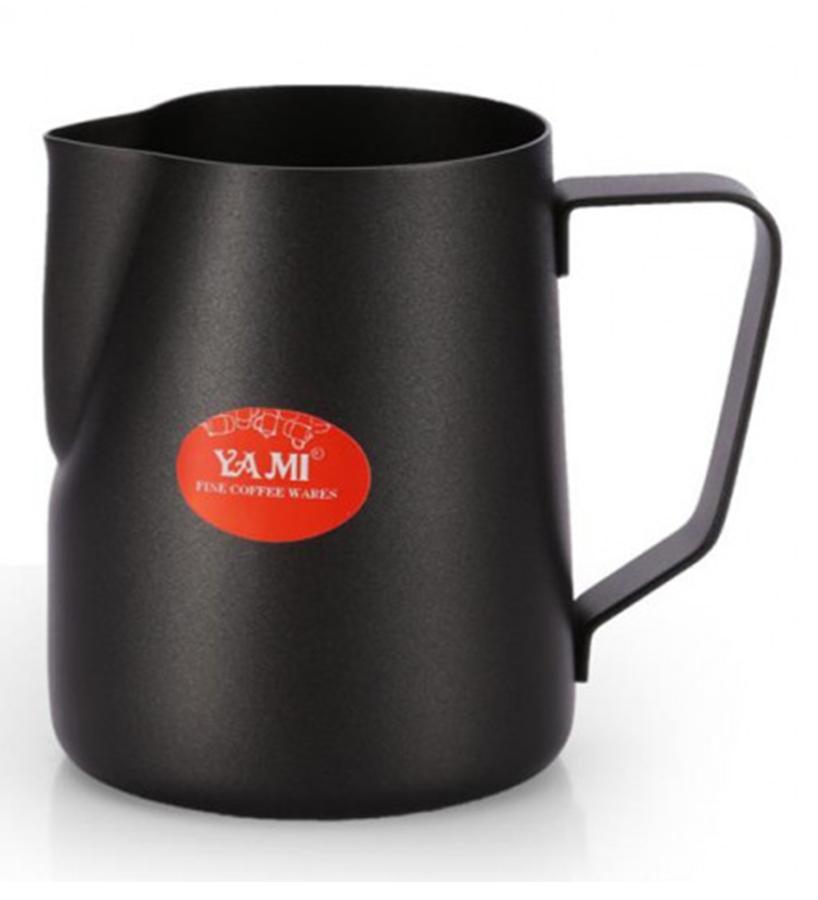 YaMi Teflon Milk Pitcher – 300ml Black