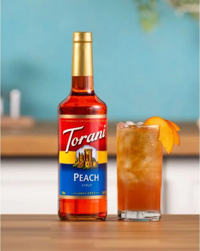 Torani Peach Syrup 750ml