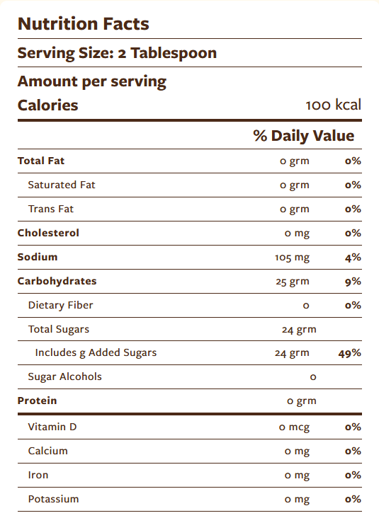 Torani Salted Caramel Syrup 750ml