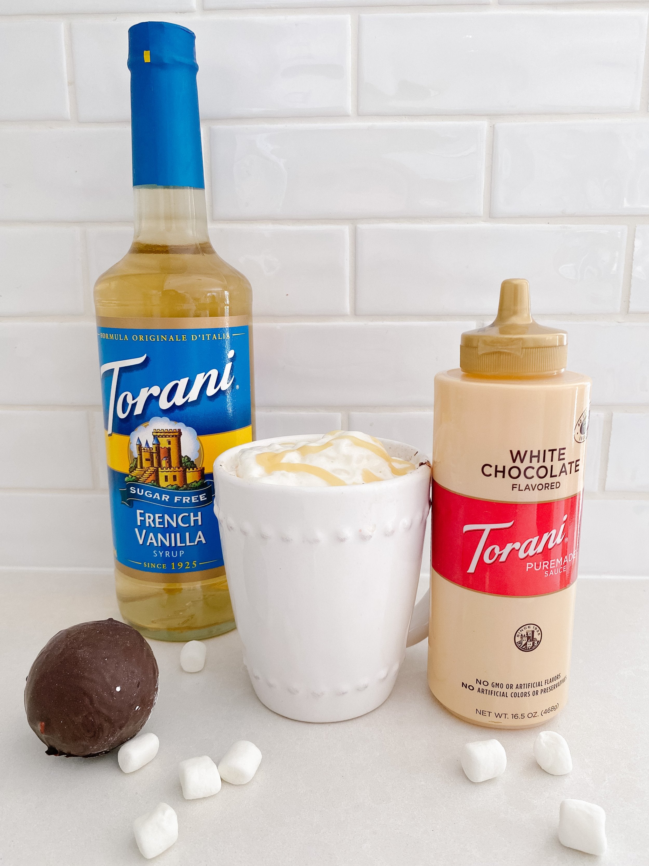 Torani Sugar Free French Vanilla Syrup 750ml