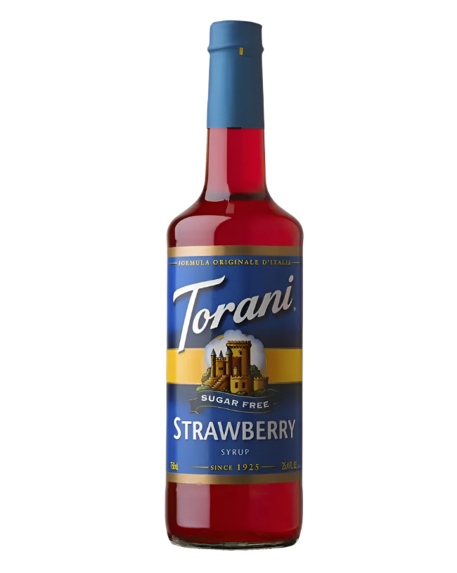 Torani Sugar Free Strawberry Syrup 750ml