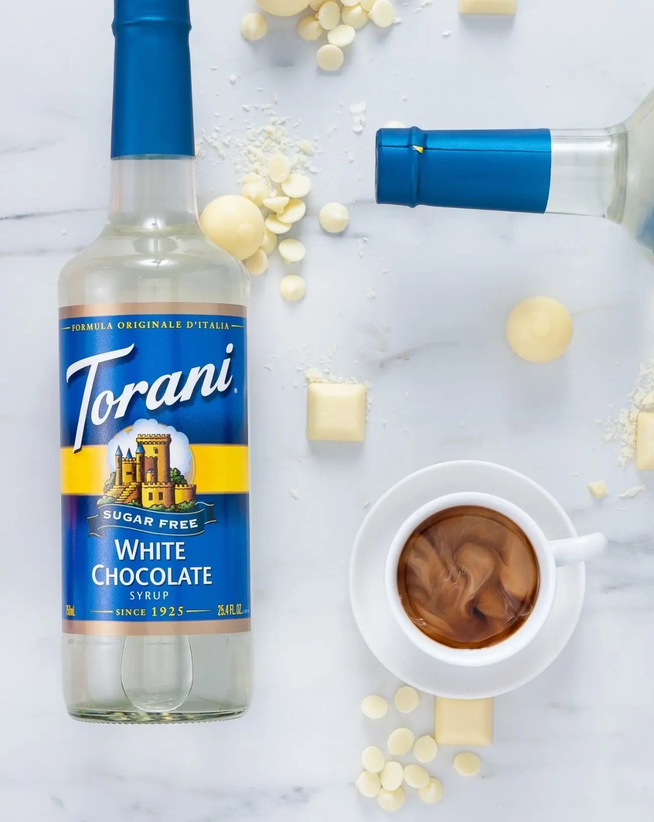 Torani Sugar Free White Chocolate Syrup 750ml