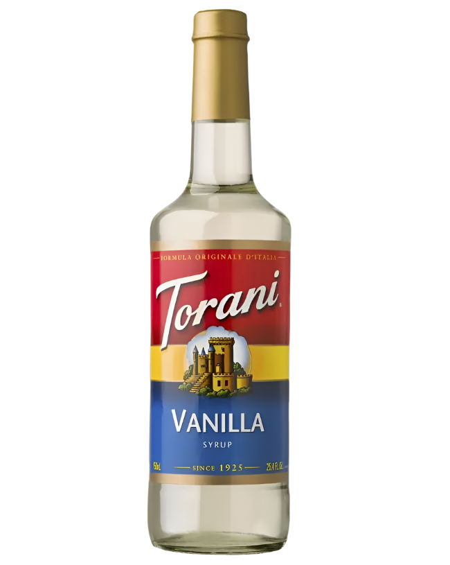 Torani Vanilla Syrup + Torani Syrup Pump