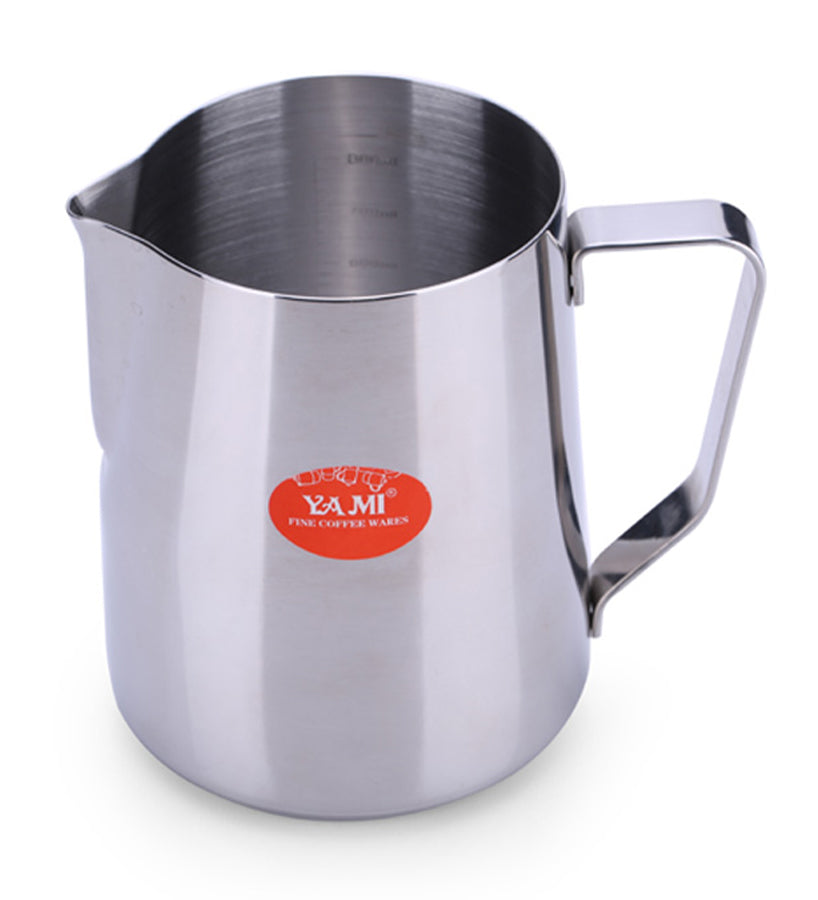 YaMi Stainless Steel Milk Pitcher with Inner Scale – 350ml