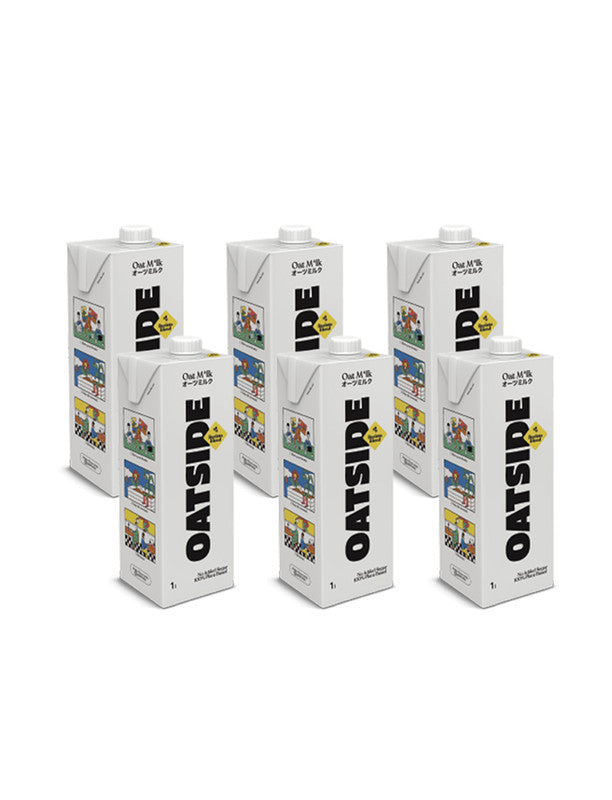 Oatside - Plain Oat Milk Barista Edition - 1L - Pack of 6