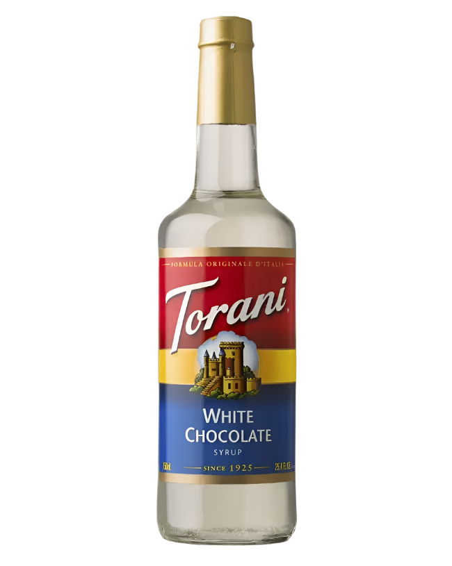 Torani White Chocolate Syrup 750ml