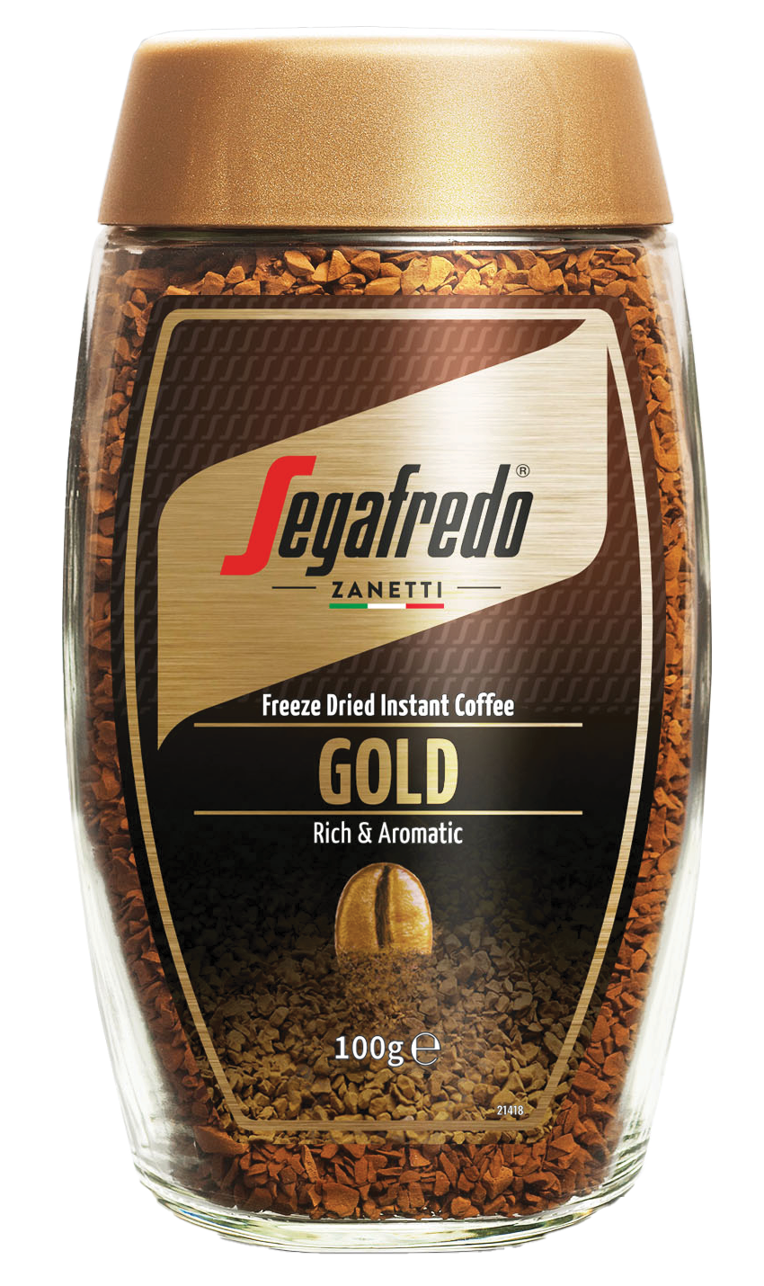 Segafredo Zanetti Gold Freeze-Dried Instant Coffee (100g)